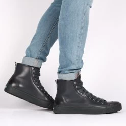 Blackstone High Top WG64 Trainers -Fashionable Men's Shoe Store blackstone high top wg64 trainers 2