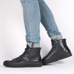 Blackstone High Top WG64 Trainers -Fashionable Men's Shoe Store blackstone high top wg64 trainers 3