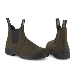 Blundstone Shoes Original Chelsea Boots 1615 Dark Olive -Fashionable Men's Shoe Store blundstone shoes original chelsea boots 1615 dark olive 2