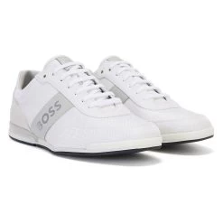 Boss Saturn Lowp Nylg Trainers
