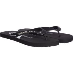 Calvin Klein Jeans Monogram TPU Flip Flops
