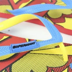 Premium Superman Flip Flops -Fashionable Men's Shoe Store cerda group premium superman flip flops 3