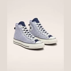 Converse Chuck 70 Crafted Stripe Trainers -Fashionable Men's Shoe Store converse chuck 70 crafted stripe trainers 2