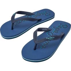 Pepe Jeans Bay Beach Logo Slides