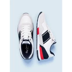 Pepe Jeans Cross 4 Court Trainers -Fashionable Men's Shoe Store pepe jeans cross 4 court trainers 2
