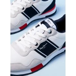 Pepe Jeans Cross 4 Court Trainers -Fashionable Men's Shoe Store pepe jeans cross 4 court trainers 4
