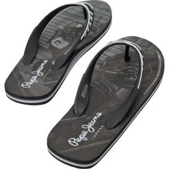 Pepe Jeans Pool Motorbike Slides -Fashionable Men's Shoe Store pepe jeans pool motorbike slides 4