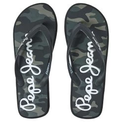 Pepe Jeans Whale Camo Flip Flops -Fashionable Men's Shoe Store pepe jeans whale camo flip flops 2