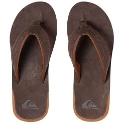 Quiksilver Carver Nubuck Flip Flops -Fashionable Men's Shoe Store quiksilver carver nubuck flip flops 3