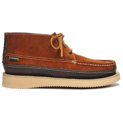 Sebago Miwak Suede Canoe Moc Tumbled Boots
