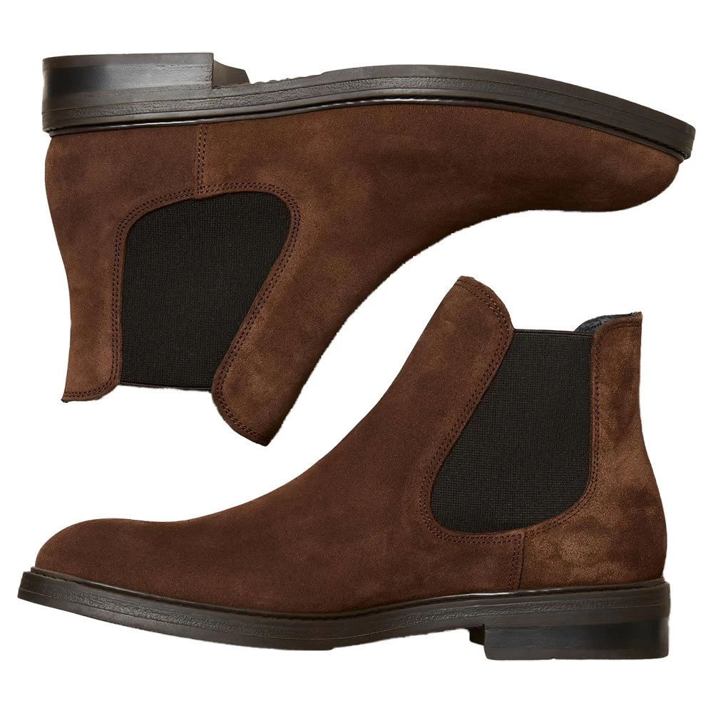 Selected Blake Suede Chelsea Boots 2 Selected Blake Suede Chelsea Boots - Image 2