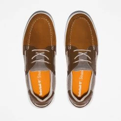 Timberland Seneca Bay Mixed Media Boat Shoes -Fashionable Men's Shoe Store timberland seneca bay mixed media boat shoes 4